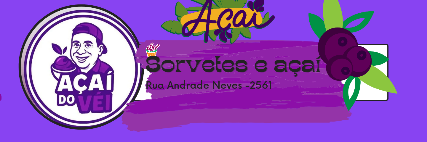 SORVETES E AÇAÍ